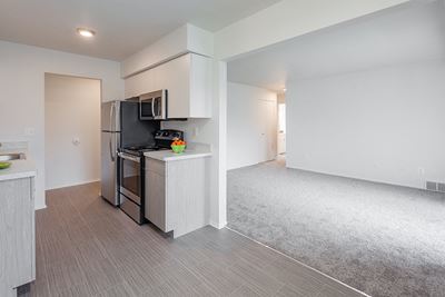 Open Floor Plan at Lafayette Park Place, Detroit, MI